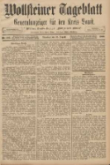 Wollsteiner Tageblatt: Generalanzeiger für den Kreis Bomst: mit der Gratis-Beilage: "Blätter und Blüten" 1908.08.19 Nr193