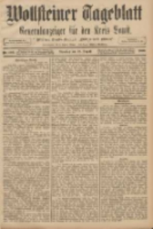 Wollsteiner Tageblatt: Generalanzeiger für den Kreis Bomst: mit der Gratis-Beilage: "Blätter und Blüten" 1908.08.19 Nr193