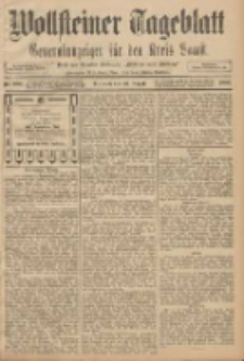 Wollsteiner Tageblatt: Generalanzeiger für den Kreis Bomst: mit der Gratis-Beilage: "Blätter und Blüten" 1908.08.26 Nr200