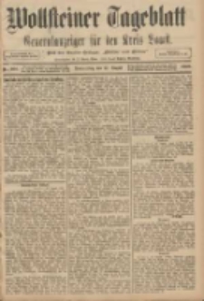 Wollsteiner Tageblatt: Generalanzeiger für den Kreis Bomst: mit der Gratis-Beilage: "Blätter und Blüten" 1908.08.27 Nr201