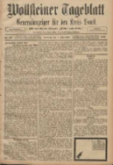 Wollsteiner Tageblatt: Generalanzeiger für den Kreis Bomst: mit der Gratis-Beilage: "Blätter und Blüten" 1908.09.08 Nr211
