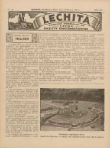 Lechita: dodatek niedzielny do Lecha - Gazety Gnieźnieńskiej 1936.08.16 R.13 Nr33