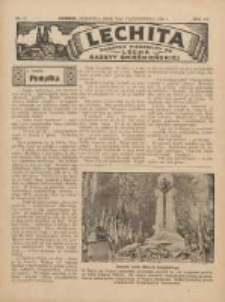 Lechita: dodatek niedzielny do Lecha - Gazety Gnieźnieńskiej 1936.10.18 R.13 Nr42