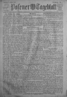 Posener Tageblatt 1921.01.25 Jg.60 Nr1
