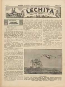 Lechita: dodatek niedzielny do Lecha - Gazety Gnieźnieńskiej 1937.10.31 R.14 Nr44