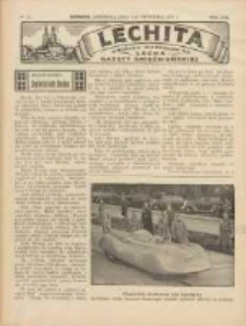 Lechita: dodatek niedzielny do Lecha - Gazety Gnieźnieńskiej 1937.11.07 R.14 Nr45