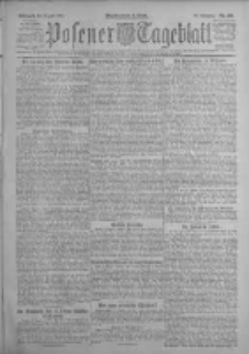 Posener Tageblatt 1921.08.10 Jg.60 Nr138