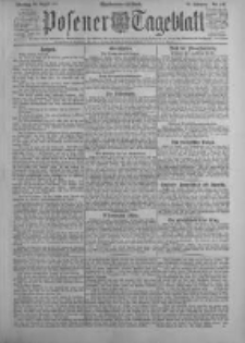Posener Tageblatt 1921.08.23 Jg.60 Nr148