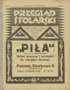 Przegląd Stolarski: dwutygodnik poświęcony zagadnieniom architektury wnętrz a mianowicie: stolarstwu, rzeźbiarstwu, tapicerstwu, tokarstwu, koszykarstwu, zdobnictwu oraz handlowi mebli: organ Związku Polskich Cechów Stolarskich 1928.01.15 R.2 Nr2