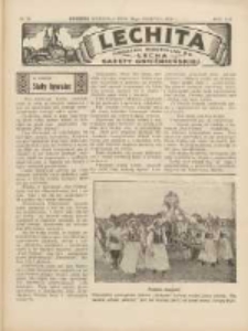 Lechita: dodatek niedzielny do Lecha - Gazety Gnieźnieńskiej 1938.08.28 R.14 Nr34