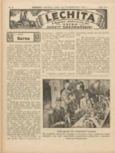 Lechita: dodatek niedzielny do Lecha - Gazety Gnieźnieńskiej 1938.10.09 R.25 Nr40