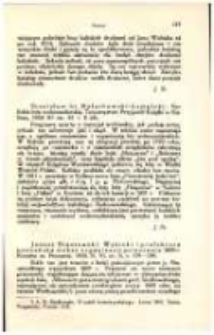 Janusz Staszewski: Wybicki i prefektura poznańska wobec organizacji powstania 1809 r. Kronika m. Poznania. 1928. R. VI, nr 8, s. 1790190