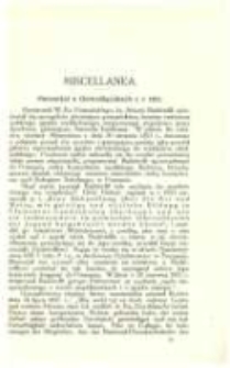 Memoriał p Górnoślązakach z r. 1821