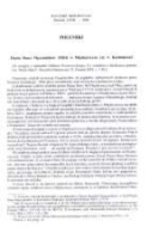 Pięciu Braci Męczenników (1003) w Międzyrzeczu czy w Kazimierzu?