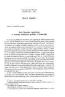 Rola Rocznika augijskiego w rozwoju annalistyki polskiej i niemieckiej