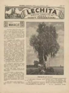 Lechita: dodatek niedzielny do Lecha - Gazety Gnieźnieńskiej 1939.06.04 R.16 Nr22