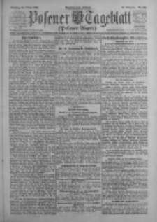 Posener Tageblatt (Posener Warte) 1921.10.23 Jg.60 Nr201