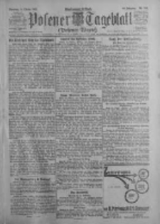 Posener Tageblatt (Posener Warte) 1921.10.25 Jg.60 Nr202