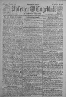 Posener Tageblatt (Posener Warte) 1921.11.01 Jg.60 Nr208
