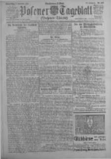 Posener Tageblatt (Posener Warte) 1921.11.03 Jg.60 Nr209