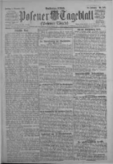 Posener Tageblatt (Posener Warte) 1921.11.04 Jg.60 Nr210