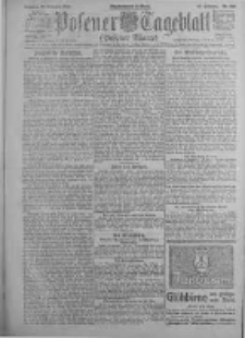 Posener Tageblatt (Posener Warte) 1921.11.20 Jg.60 Nr223