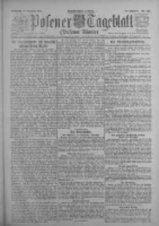 Posener Tageblatt (Posener Warte) 1921.11.23 Jg.60 Nr225
