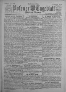 Posener Tageblatt (Posener Warte) 1922.01.06 Jg.61 Nr5