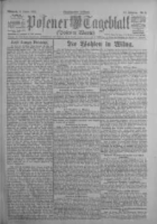 Posener Tageblatt (Posener Warte) 1922.01.11 Jg.61 Nr8