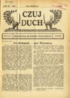 Czuj Duch: miesięcznik młodzieży harcerskiej 1924.01 R.3 Nr1