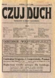 Czuj Duch: miesięcznik młodzieży harcerskiej 1924.02 R.3 Nr2