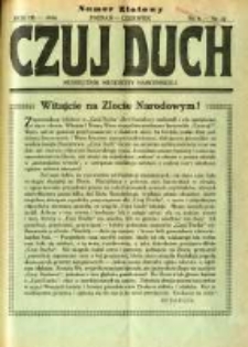 Czuj Duch: miesięcznik młodzieży harcerskiej 1924.06 R.3 Nr6=27