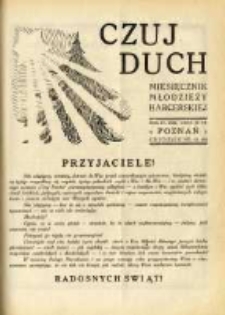 Czuj Duch: miesięcznik młodzieży harcerskiej 1925.12 R.4 Nr12=43