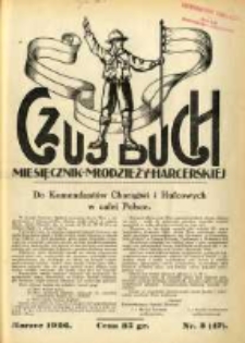 Czuj Duch: miesięcznik młodzieży harcerskiej 1926.03 R.5 Nr3=47