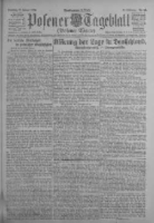Posener Tageblatt (Posener Warte) 1922.01.29 Jg.61 Nr24