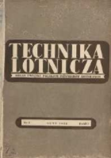Technika Lotnicza: organ Związku Polskich Inżynierów Lotniczych 1939.02 R.2(7) Nr2