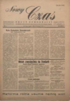 Nowy Czas: organ demokracji 1945.04.06 R.1 Nr5