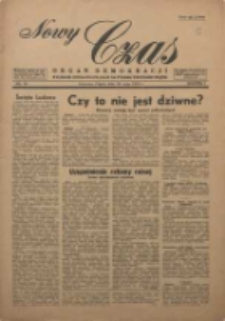 Nowy Czas: organ demokracji 1945.05.18 R.1 Nr18
