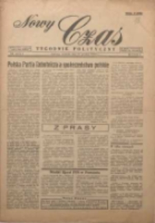 Nowy Czas: tygodnik polityczny 1945.12.16 R.1 Nr(123)3