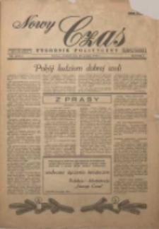 Nowy Czas: tygodnik polityczny 1945.12.24 R.1 Nr(124)4