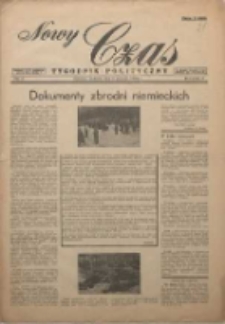 Nowy Czas: tygodnik polityczny 1946.01.06 R.2 Nr2