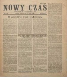 Nowy Czas: tygodnik polityczny 1946.02.17 R.2 Nr7/8
