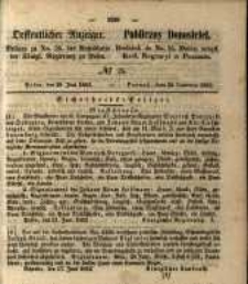 Oeffentlicher Anzeiger. 1852.06.29 Nro.26