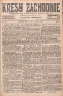 Kresy Zachodnie: pismo poświęcone obronie interesów narodowych na zachodnich ziemiach Polski 1927.01.13 R.5 Nr9