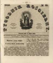 Tygodnik Kościelny.1850.05.09.No.19
