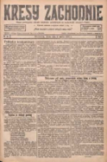Kresy Zachodnie: pismo poświęcone obronie interesów narodowych na zachodnich ziemiach Polski 1927.03.02 R.5 Nr49
