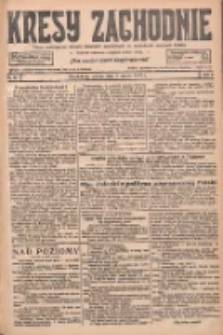 Kresy Zachodnie: pismo poświęcone obronie interesów narodowych na zachodnich ziemiach Polski 1927.03.05 R.5 Nr52