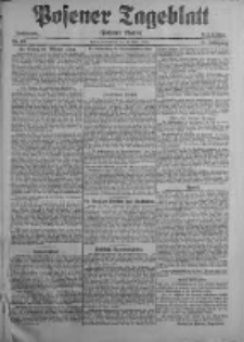 Posener Tageblatt (Posener Warte) 1922.03.25 Jg.61 Nr69