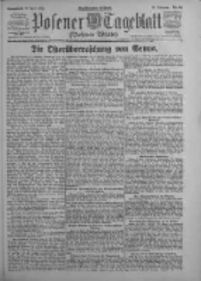 Posener Tageblatt (Posener Warte) 1922.04.22 Jg.61 Nr90