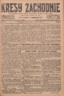 Kresy Zachodnie: pismo poświęcone obronie interesów narodowych na zachodnich ziemiach Polski 1927.04.21 R.5 Nr91